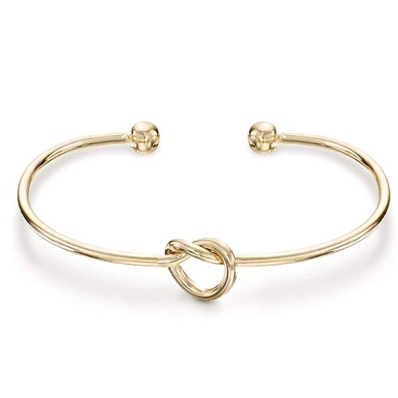 Buckle Jewelry - New! 14K Forever Love Knot Infinity Bracelet